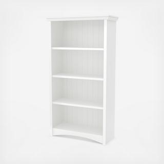 Gascony 4-Shelf Bookcase