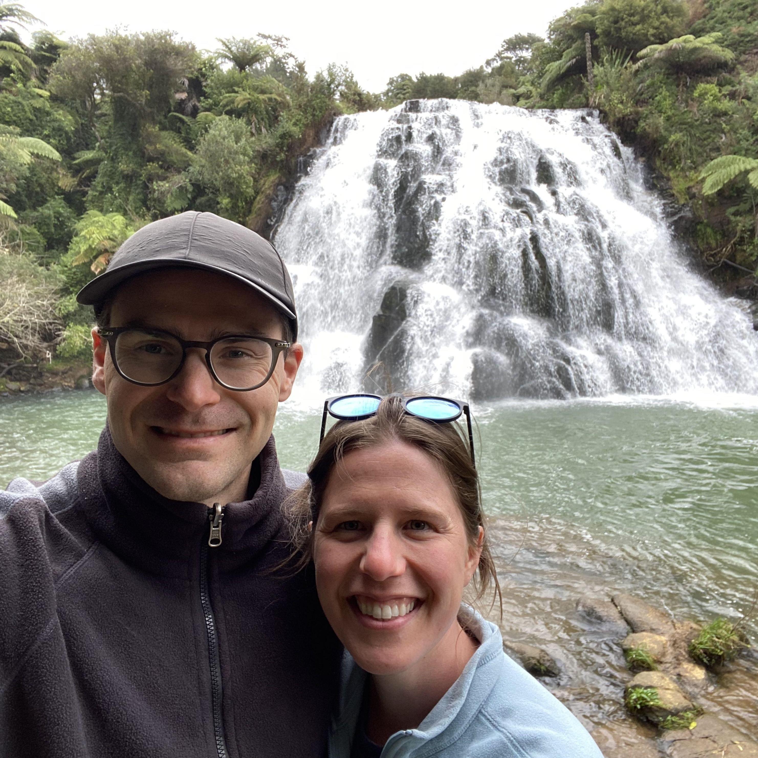 Waterfall in New Zealand
