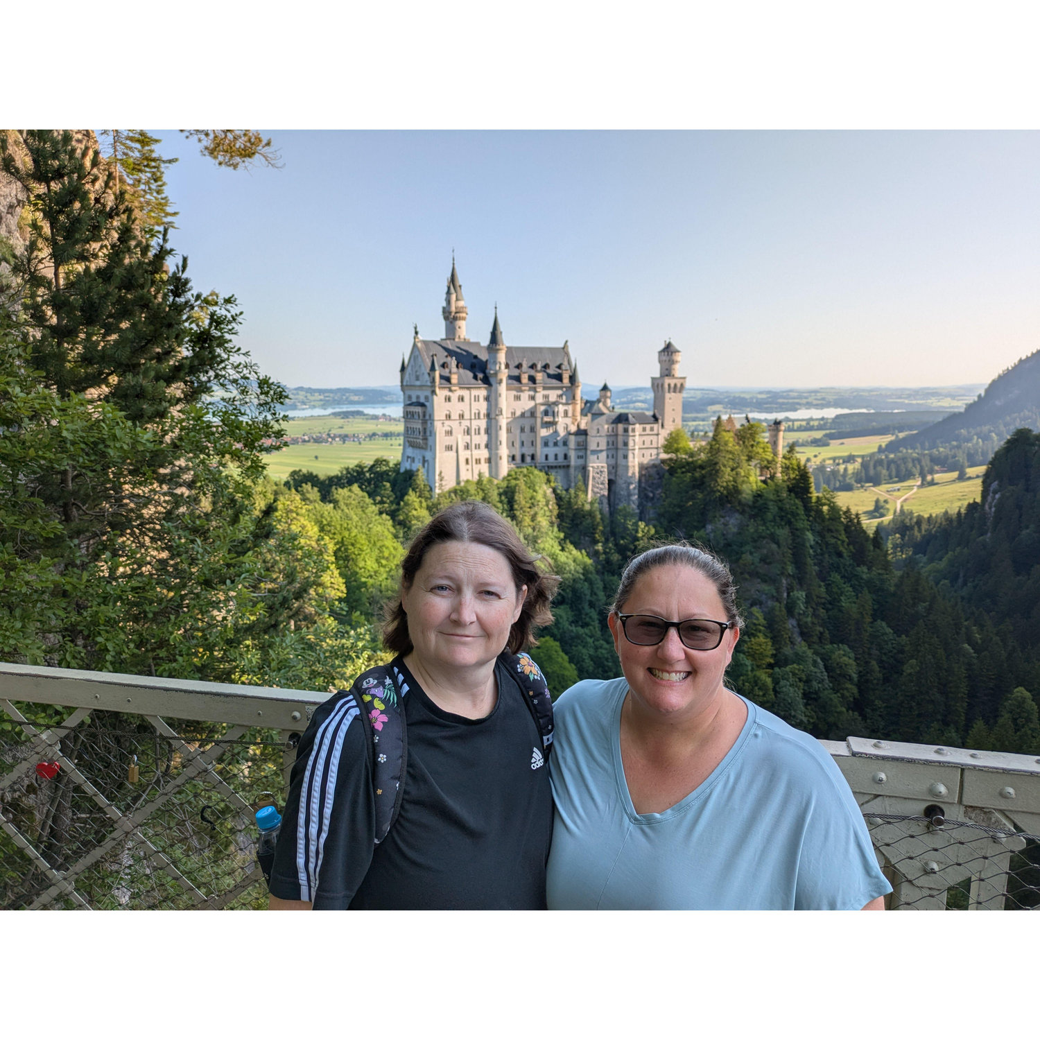 Us in Germany, on one of our many adventures.