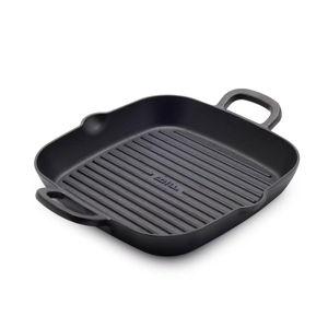 Bobby Flay 11" Cast Iron Square Grill with Dual Handles and Spouts This item is not available