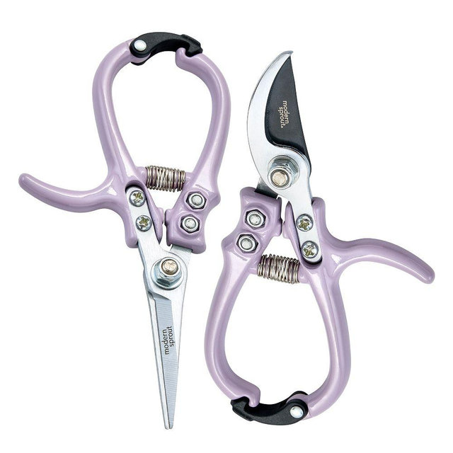Modern Sprout Gardening Shears & Pruners, Lavender