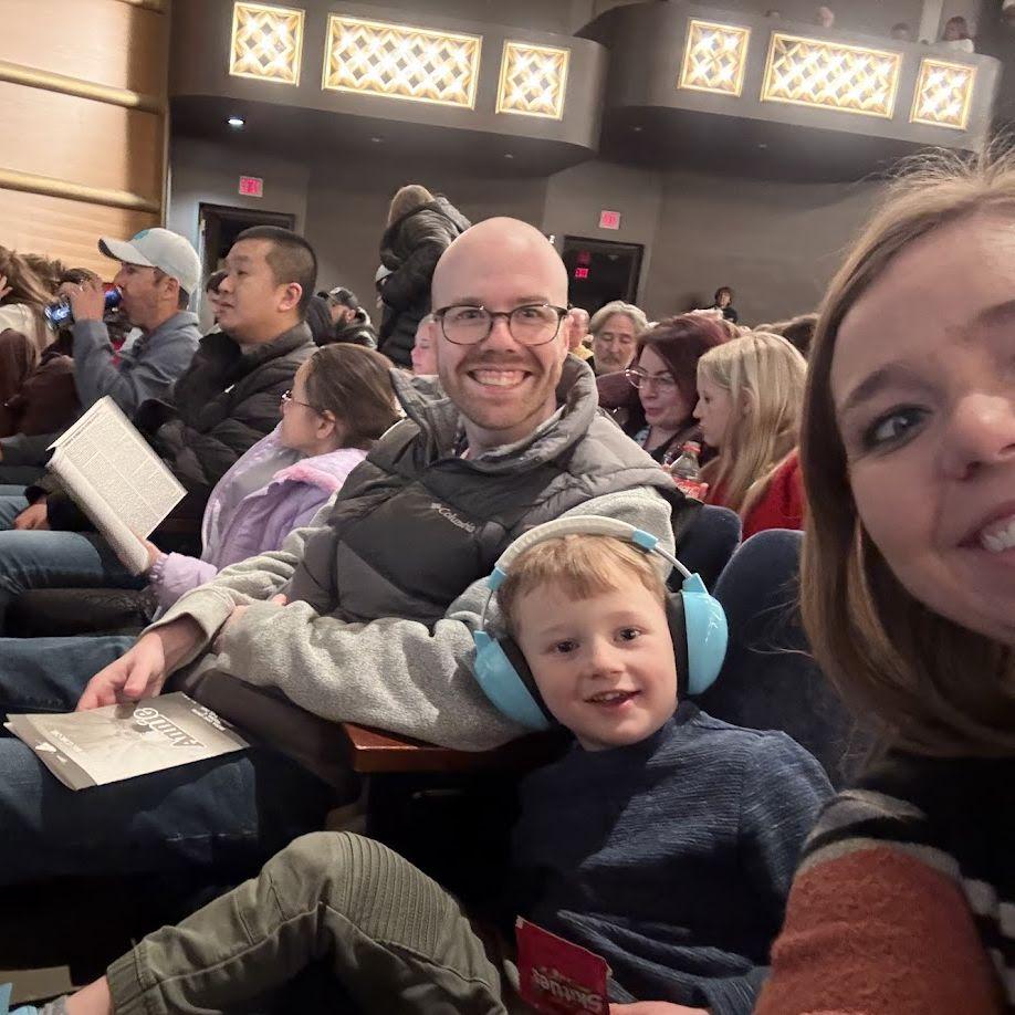 We frequent the Prairie Home Alliance Theater in Peoria for Broadway shows!