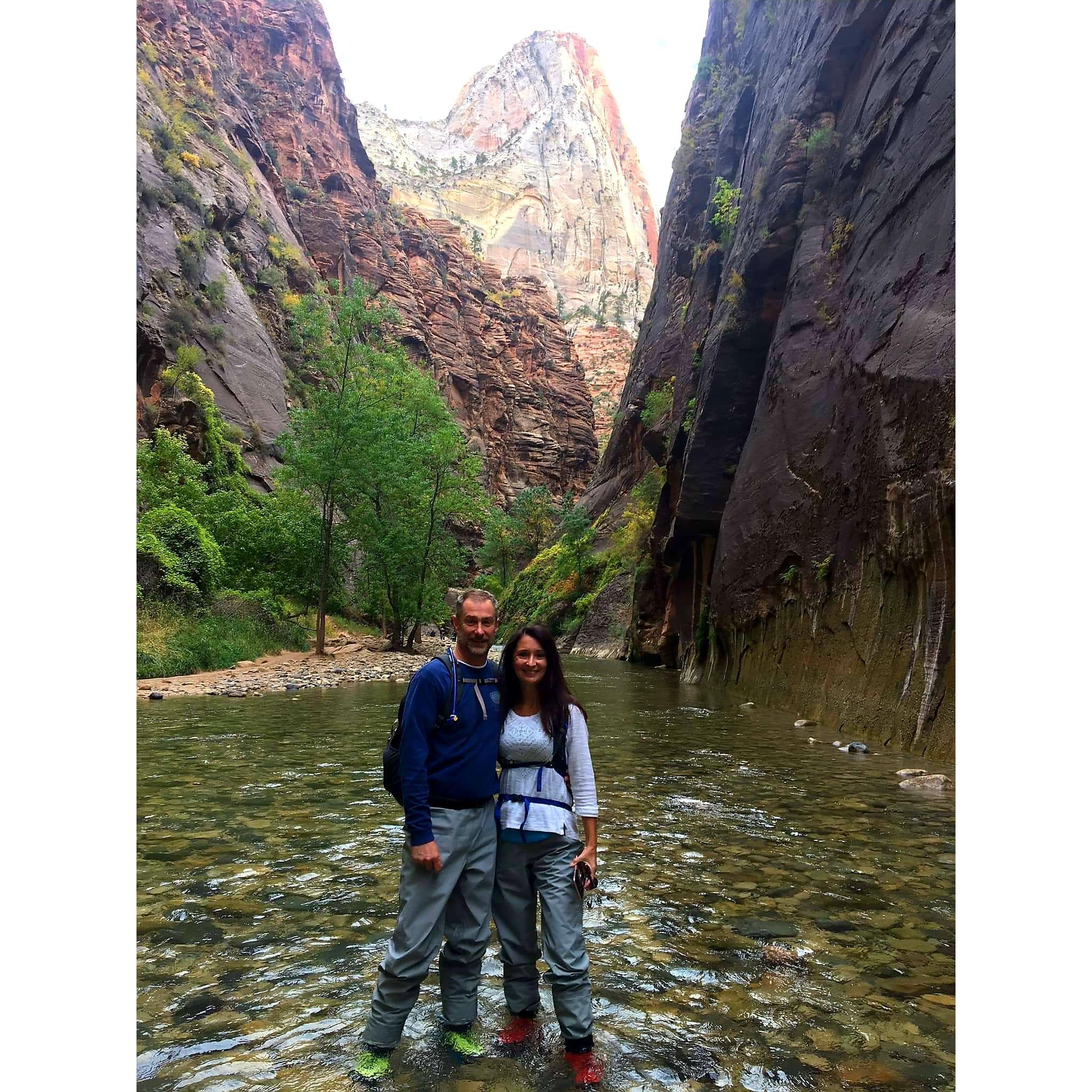 Hiking the Narrows, Zion National Park