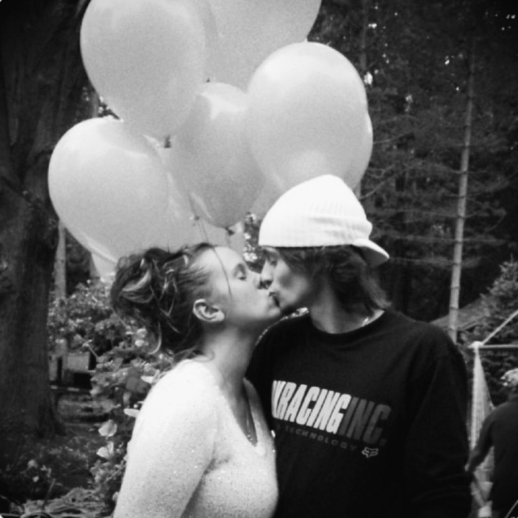 The day we found out we were having our beautiful baby boy.