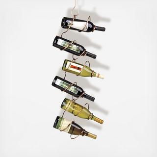 Climbing Tendril 6-Bottle Hanging Rack