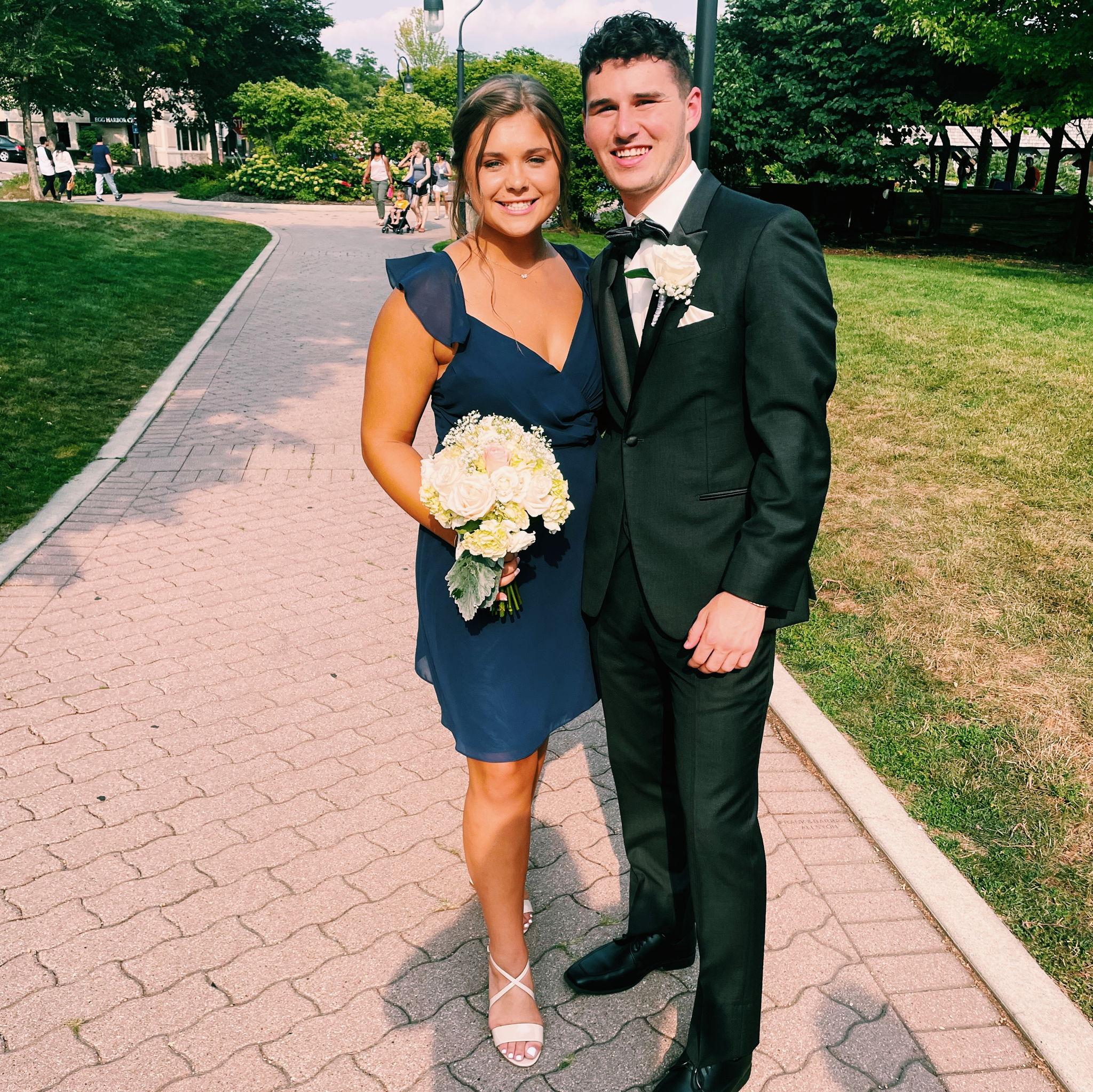 Max's sister Erica wedding 2021