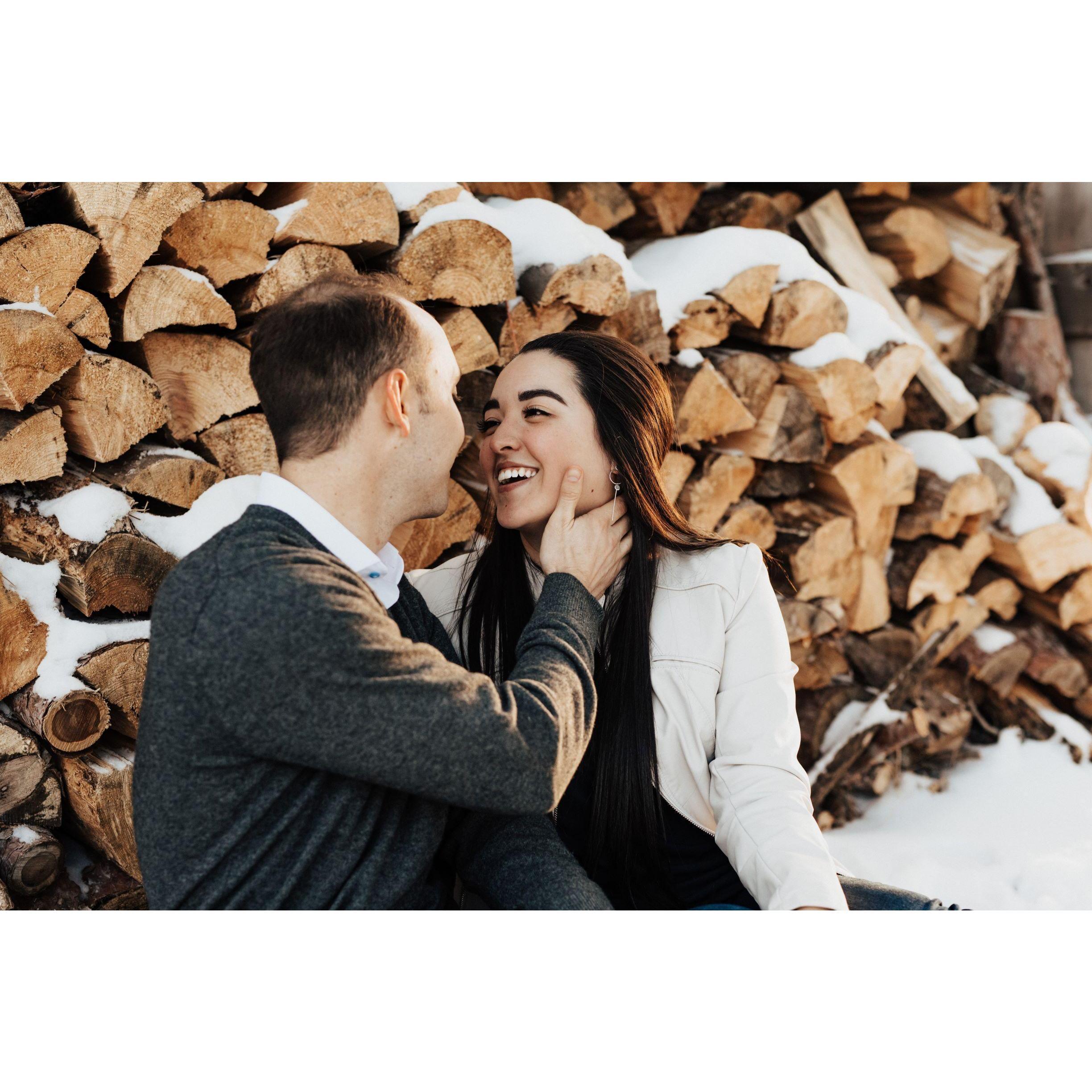 Engagement photos - Hansen Tree Farm (2021)