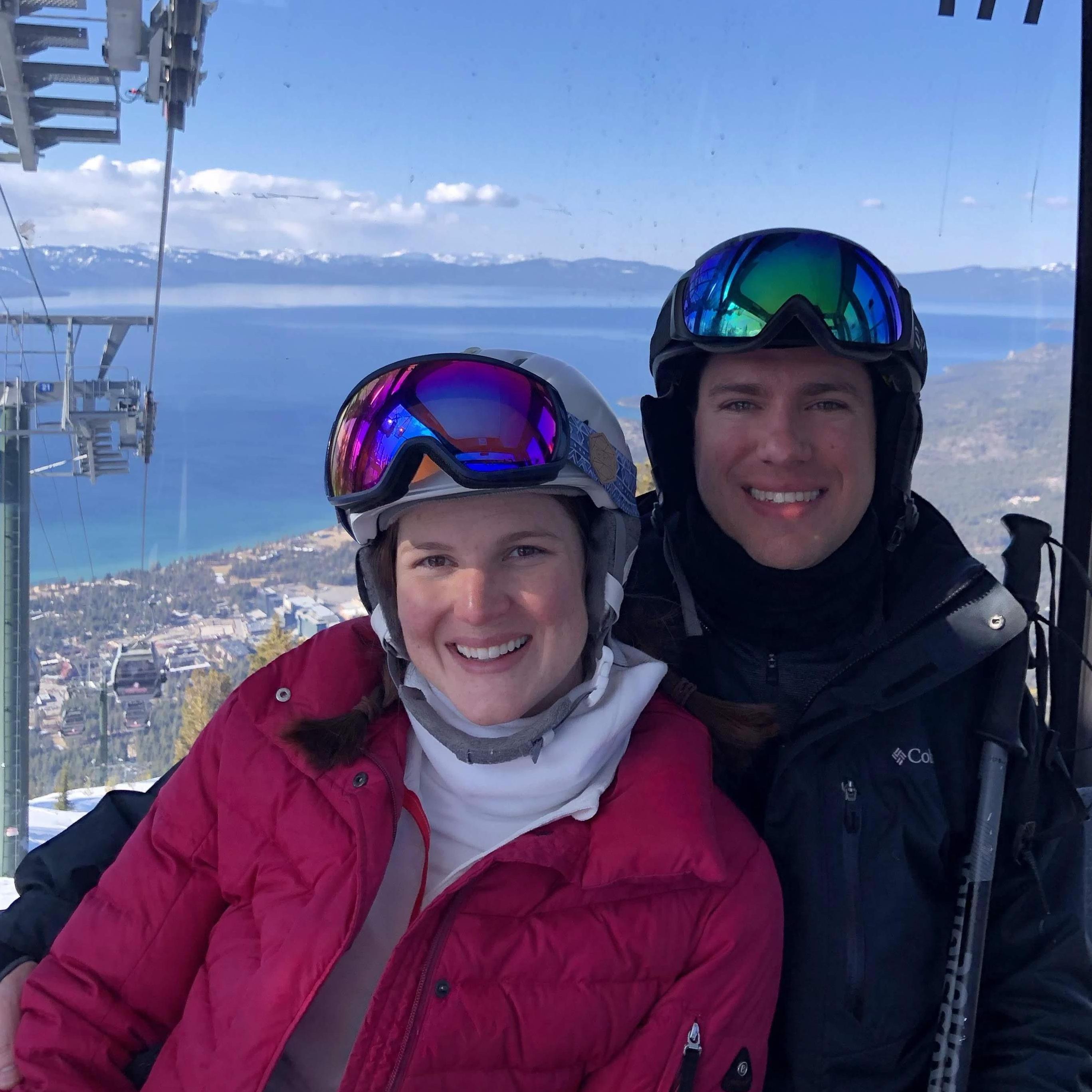 Skiing in Lake Tahoe