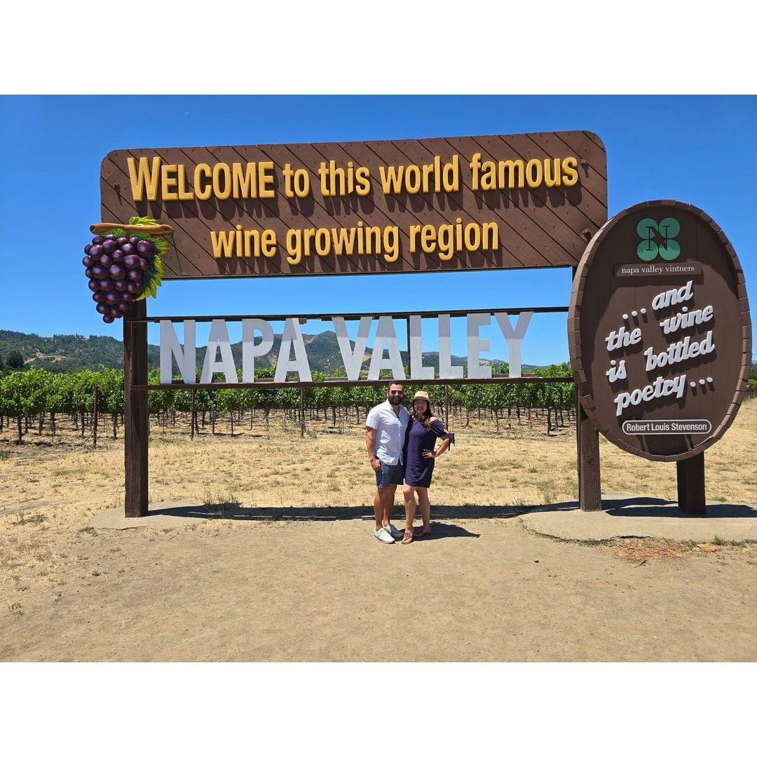 In June, we took a quick trip to Napa.