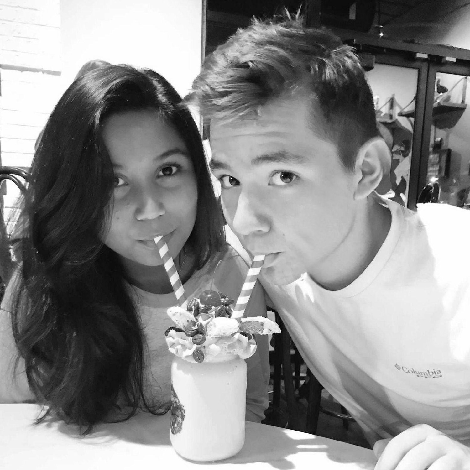 Our first date and shortly after this we said "I love you" for the first time ever!