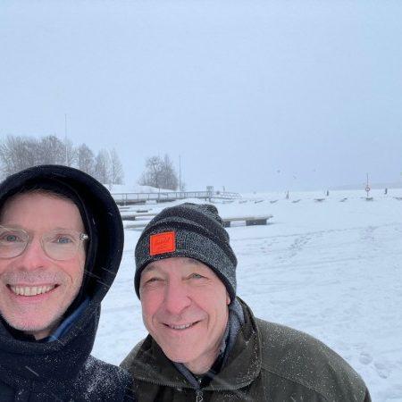 January 8, 2022, on the Bay of Finland
