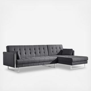 Palomino Right Facing Sofa Bed