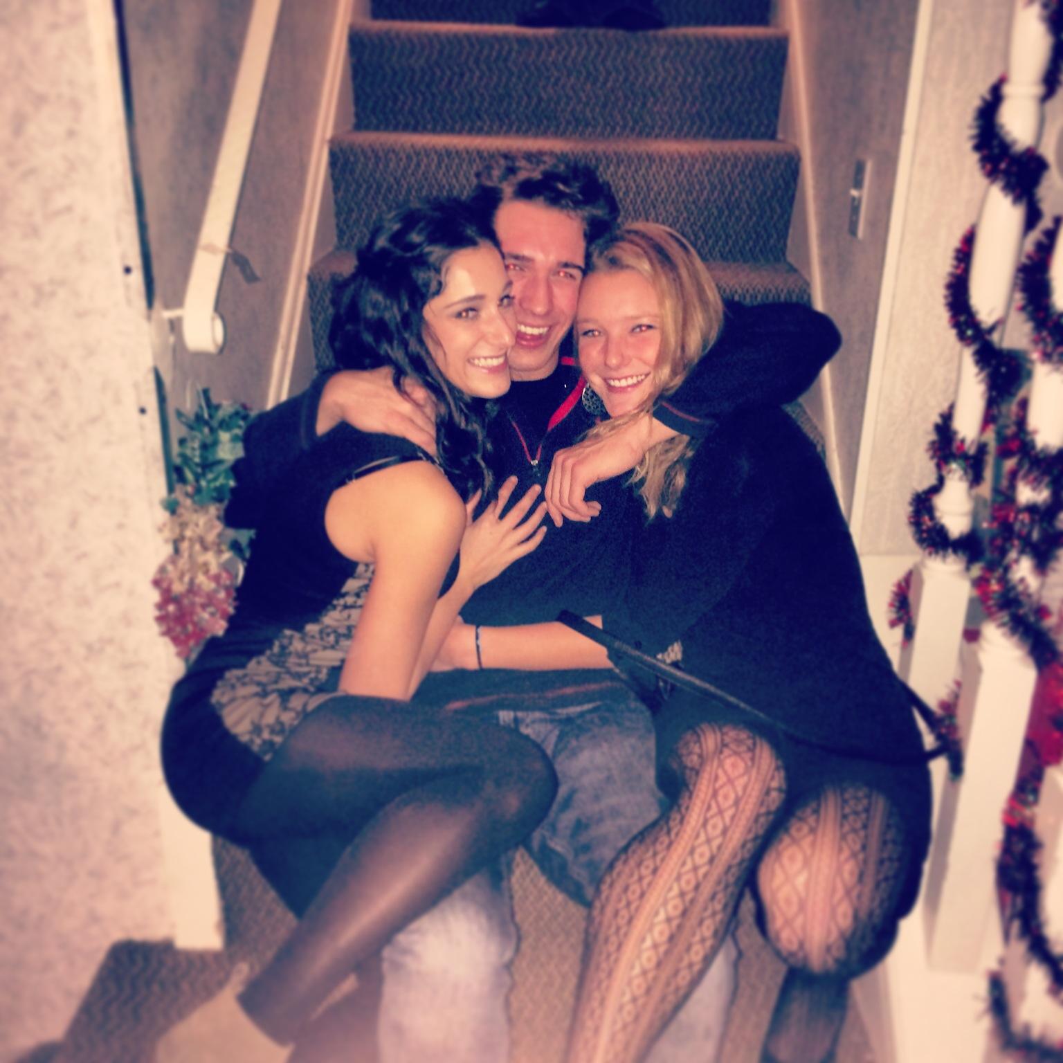 A very fun Christmas party featuring my best friend, Hannabelle-2013