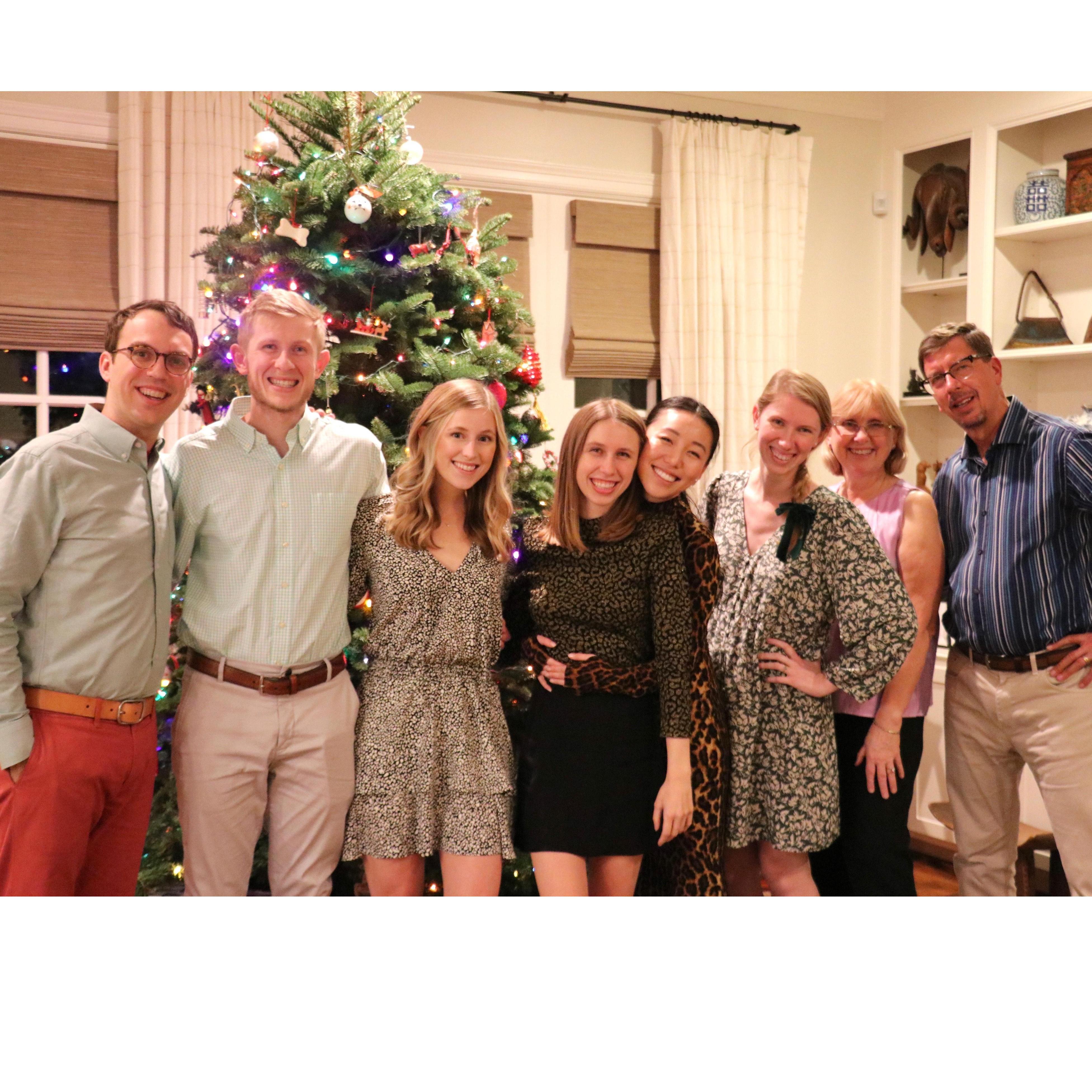 We've spent two holiday seasons together with family, and look forward to all those yet to come.