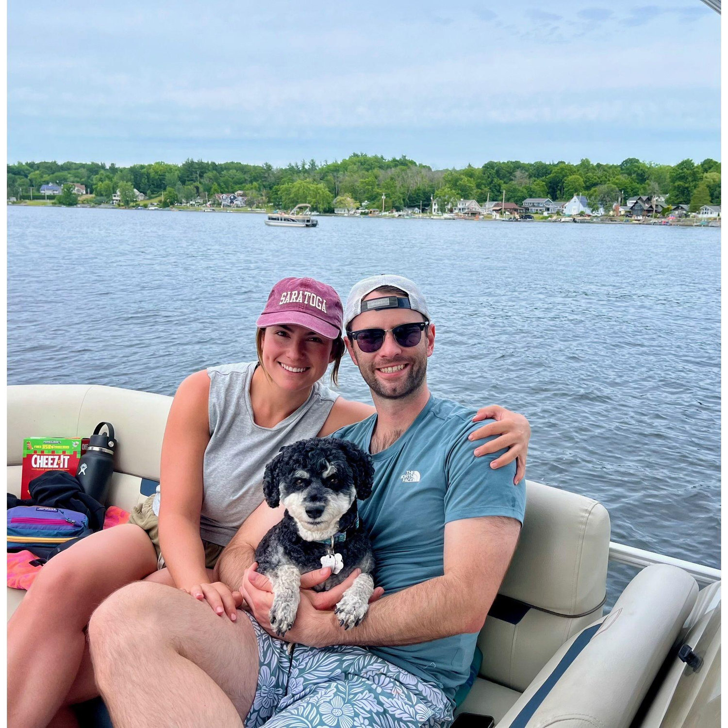 Saratoga boat rides with Milo. June, 2024.