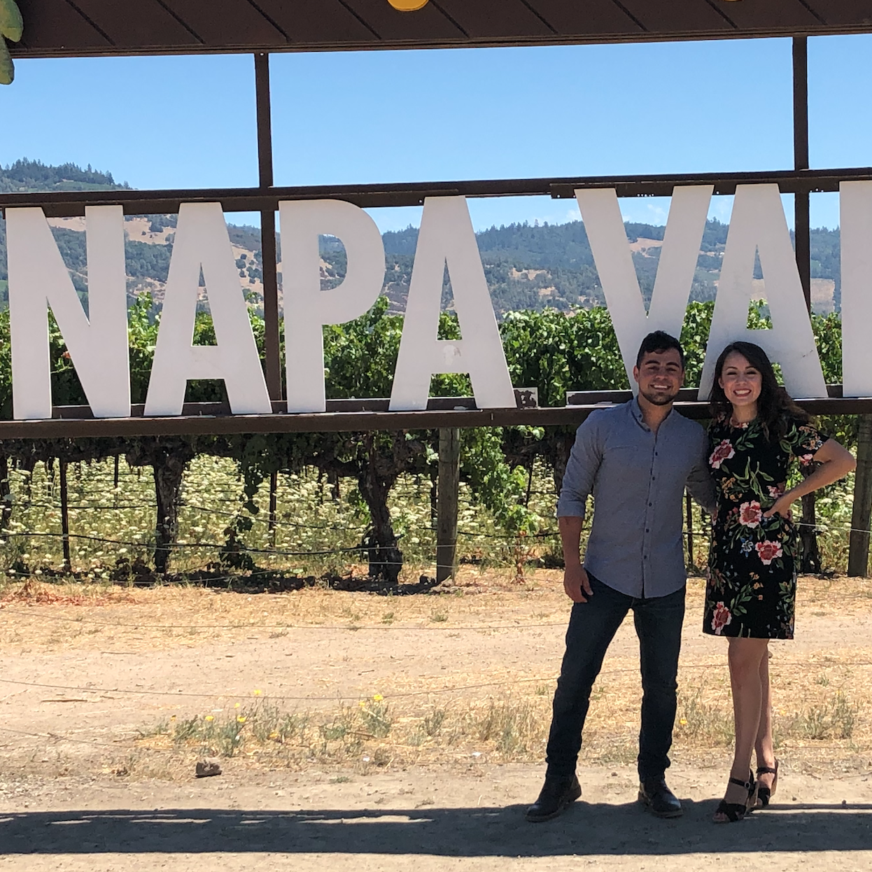 And...wine lol visiting fam and driving 30 hours together in a car. That's when I knew we could do anything.