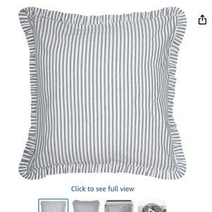 VHC Brands Sawyer Mill Blue Bedding Accessory, Euro Sham 26x26