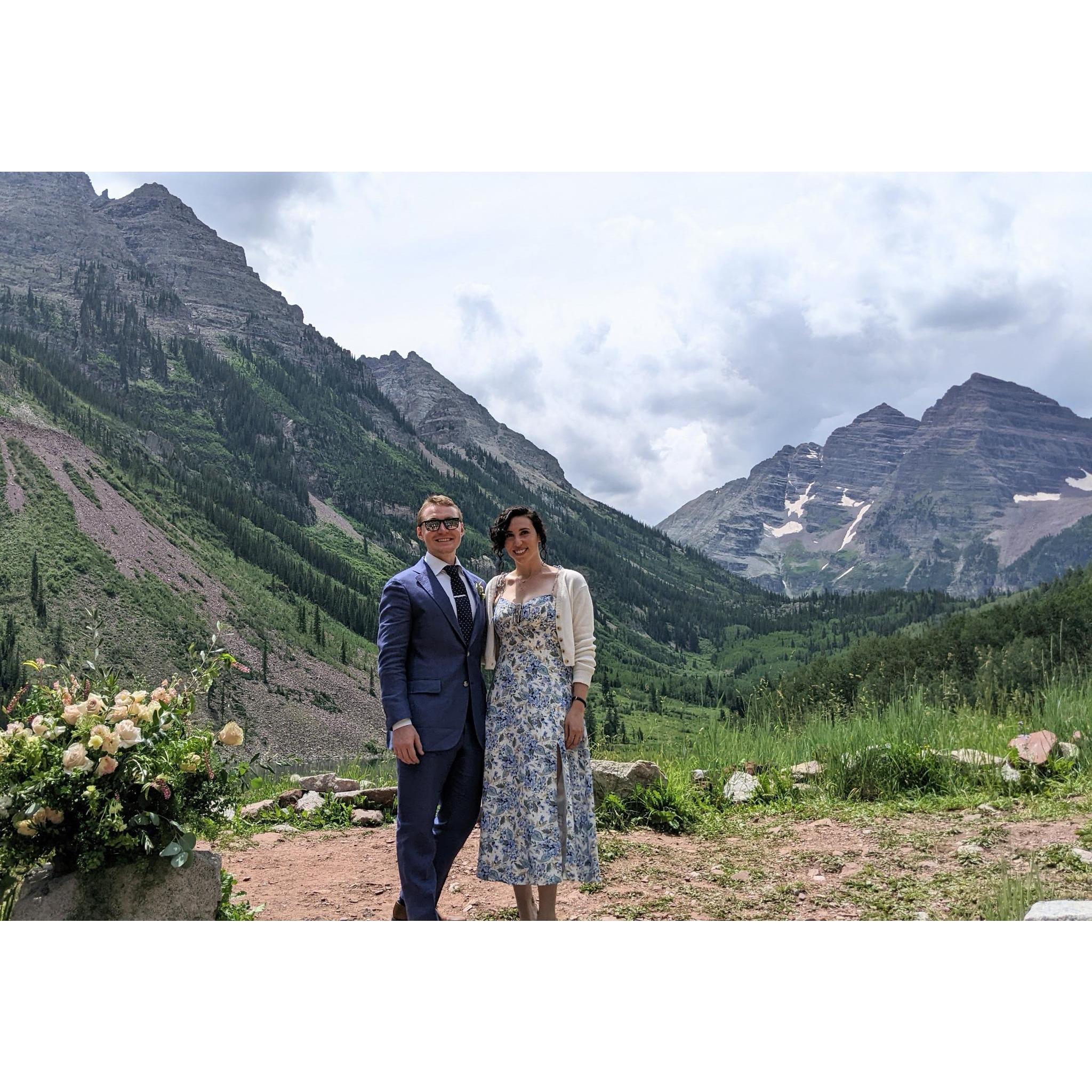 Attending a friend's wedding (2022)