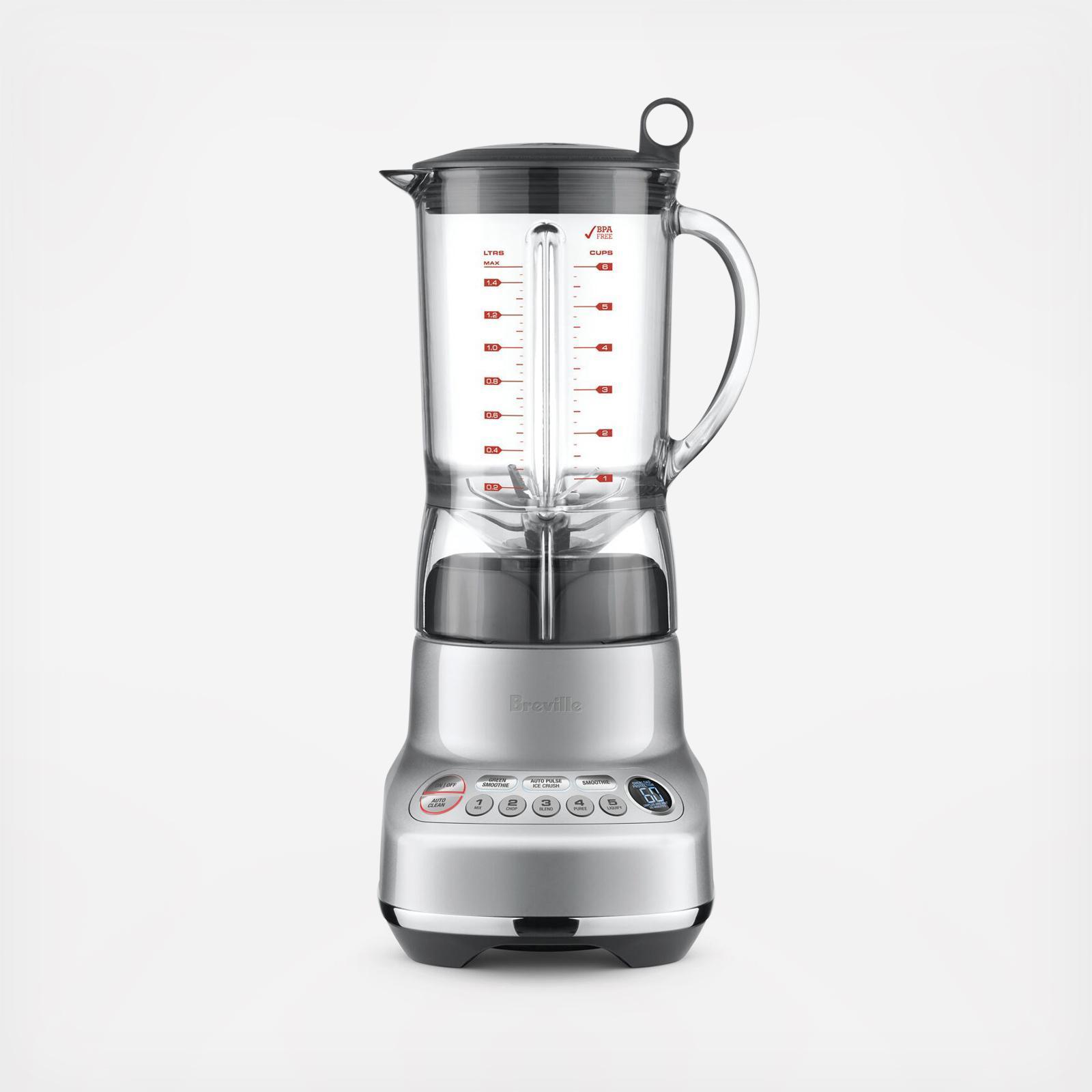 Breville 5-Speed Q Commercial Grade Blender in Smoked Hickory