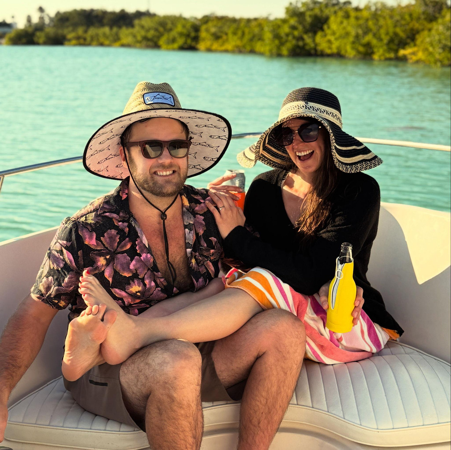 Valentines day as fiances, Thankful to Dani and Tim for hosting us down in the Keys!