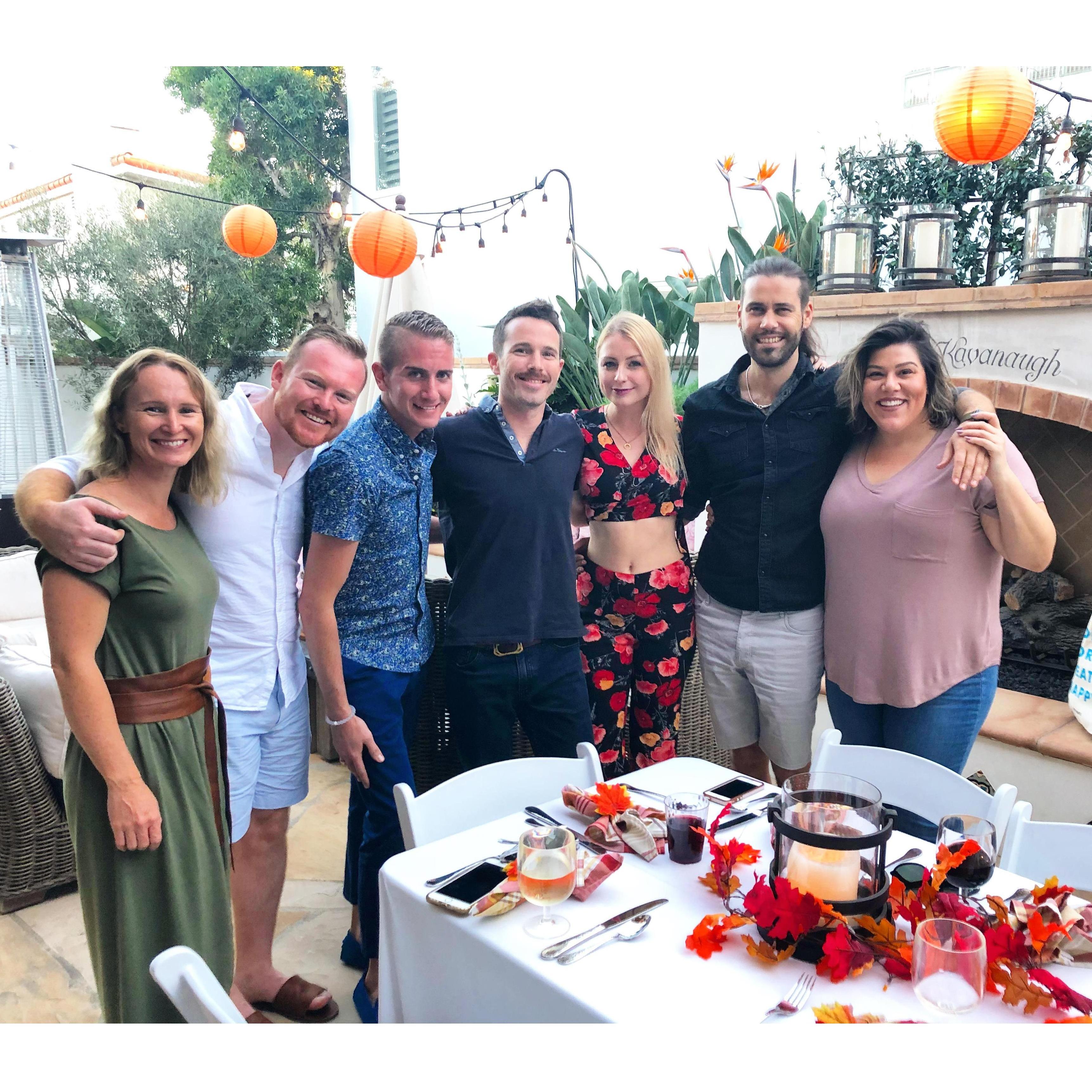 Thanksgiving 2017!!! Grateful for good friends and family!!!!