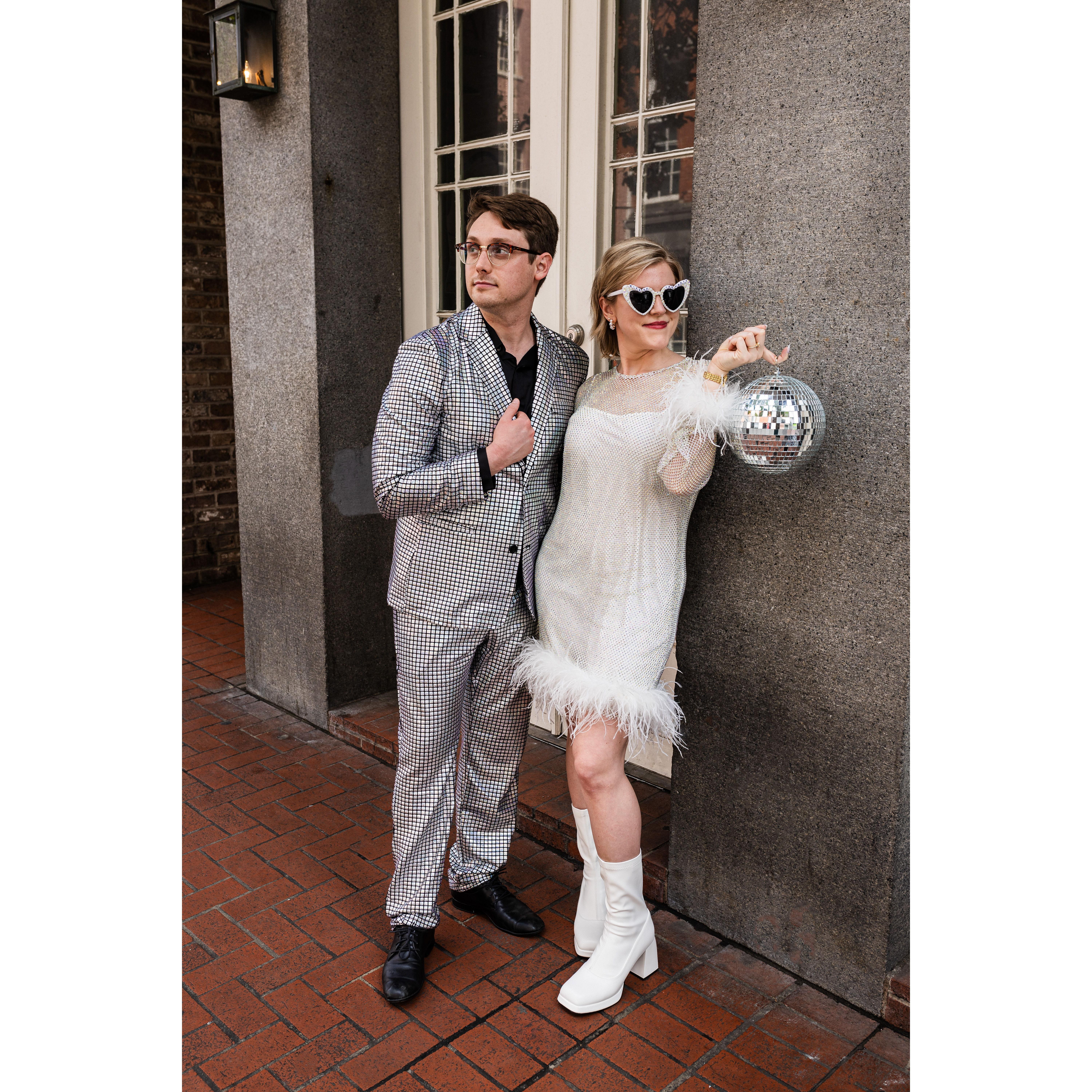 ready for a disco wedding!