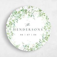 White Wedding Sticker - Farnham