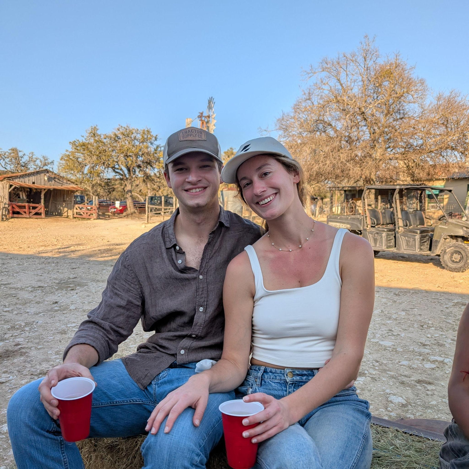 At a dude ranch in Texas!