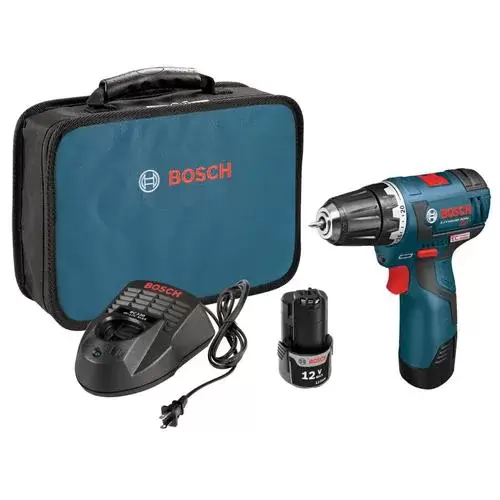 Bosch EC Brushless 12-Volt Max 3/8-in Brushless Cordless Drill (Charger Included and 2-Batteries Included)