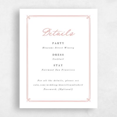 Dusty Peach, Orange Wedding Enclosure - Elspeth