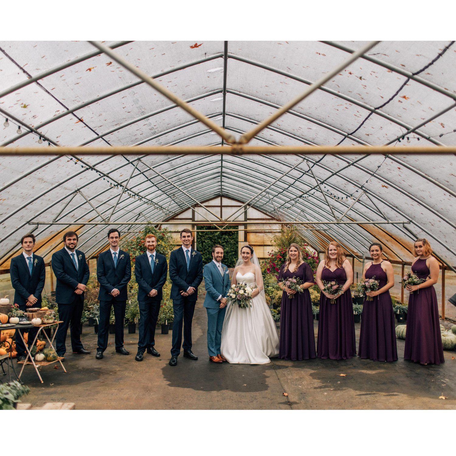 The bridal party!