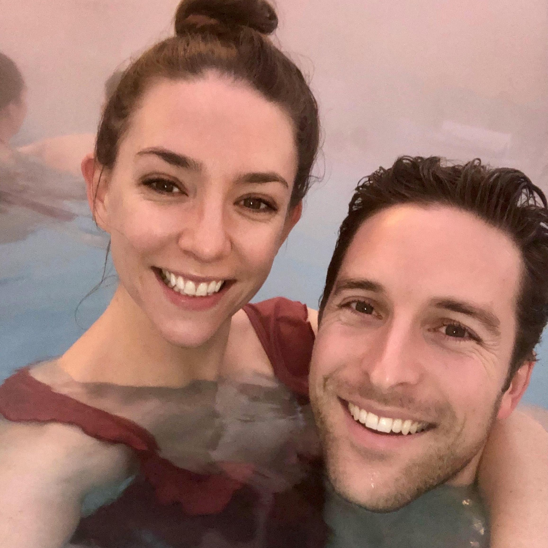 Bathing in the public baths in Budapest