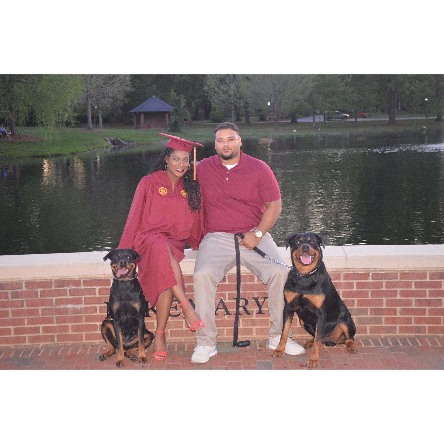 Bernadette's Graduation Elon 2018