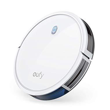 eufy BoostIQ RoboVac 11S (Slim), Robot Vacuum Cleaner, Super-Thin, 1300Pa Strong Suction, Quiet, Self-Charging Robotic Vacuum Cleaner, Cleans Hard Floors to Medium-Pile Carpets