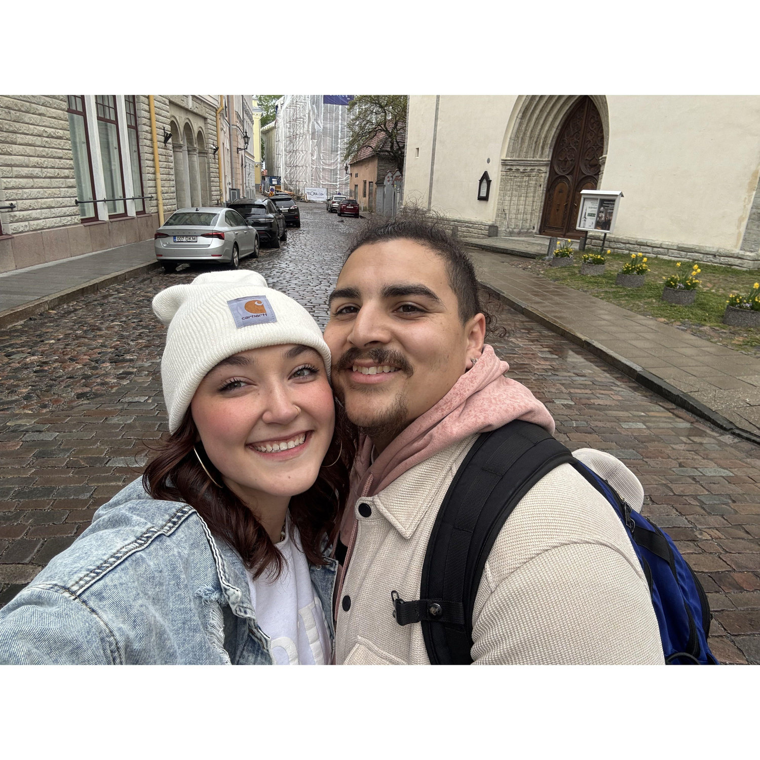 Spending some "wedding planning time" in Tallinn, Estonia.