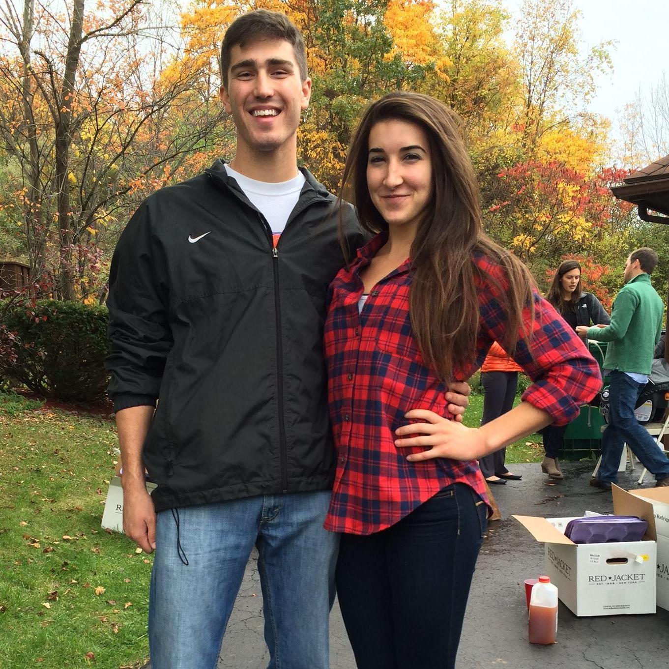 Our first picture together in October 2015