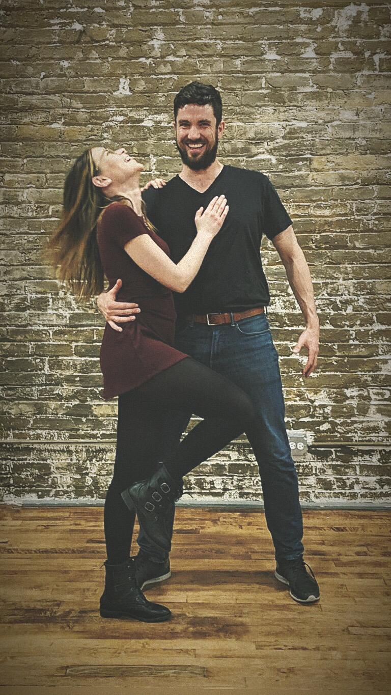 Salsa dancing!