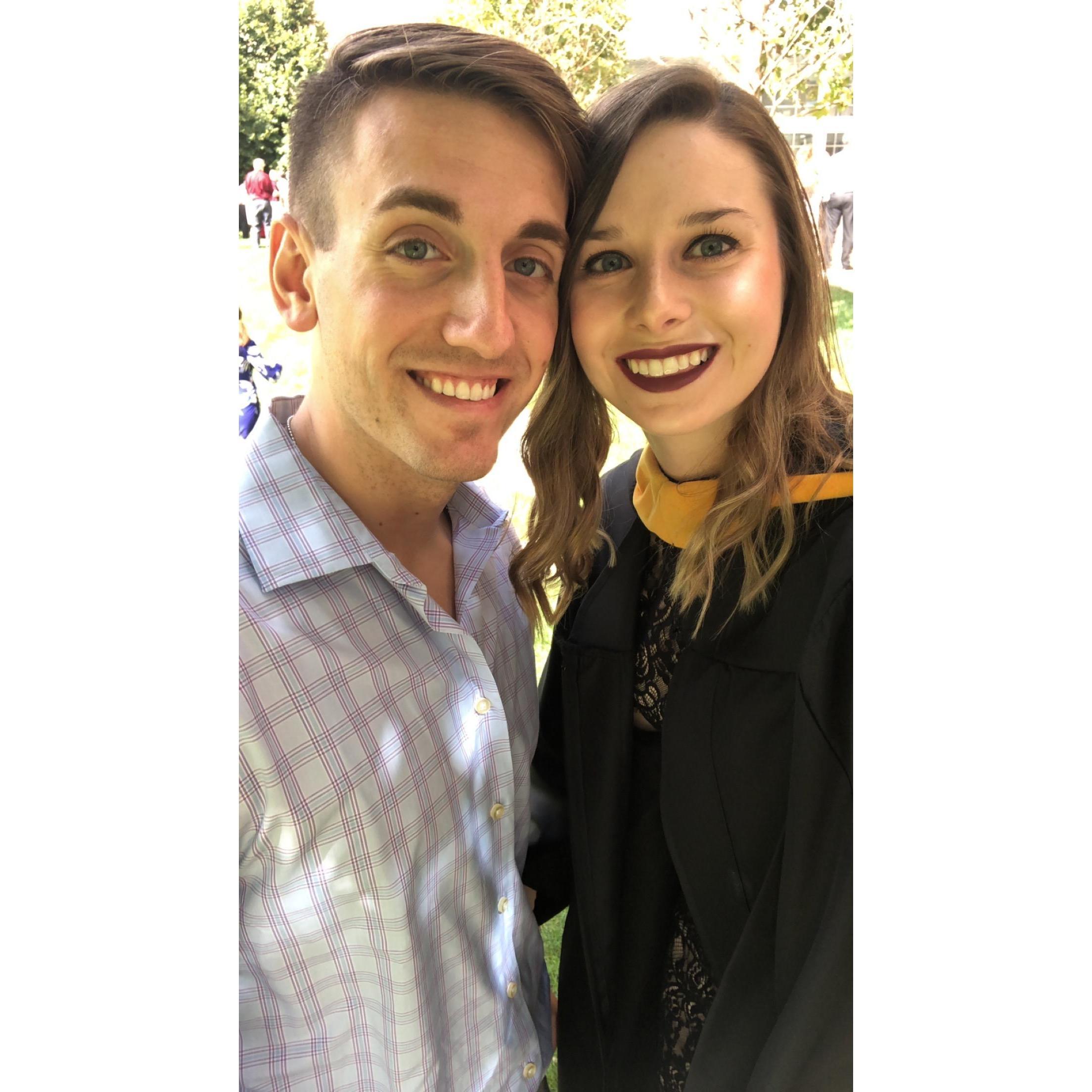 At my PA school graduation