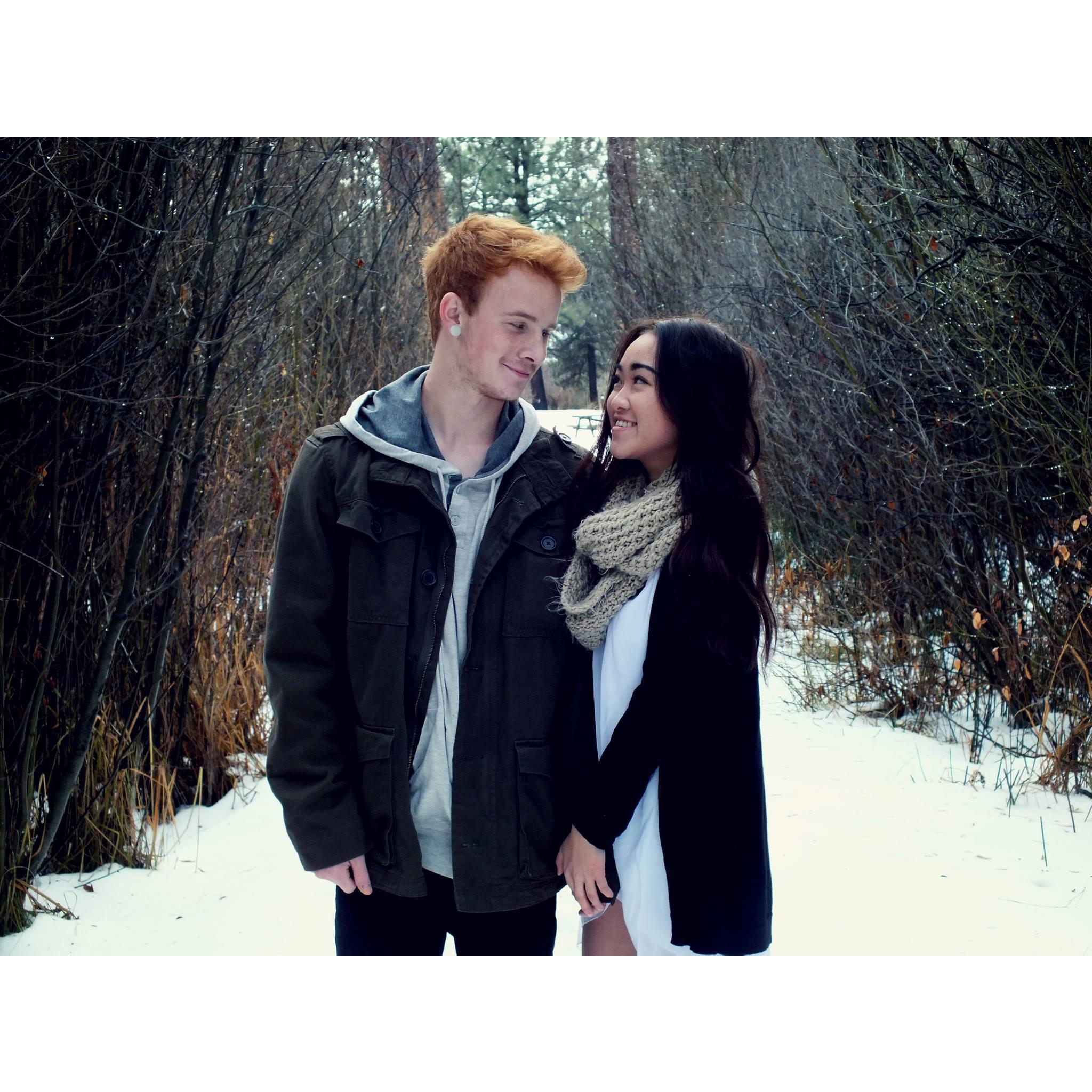 Year 1. Our first photoshoot