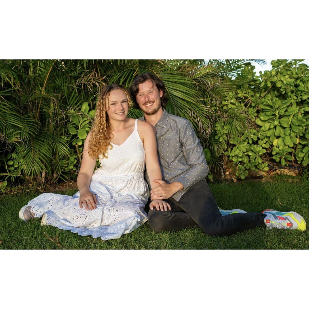 Our beautiful engagement photos were done by Caitlin Hellmann in Hawaii!