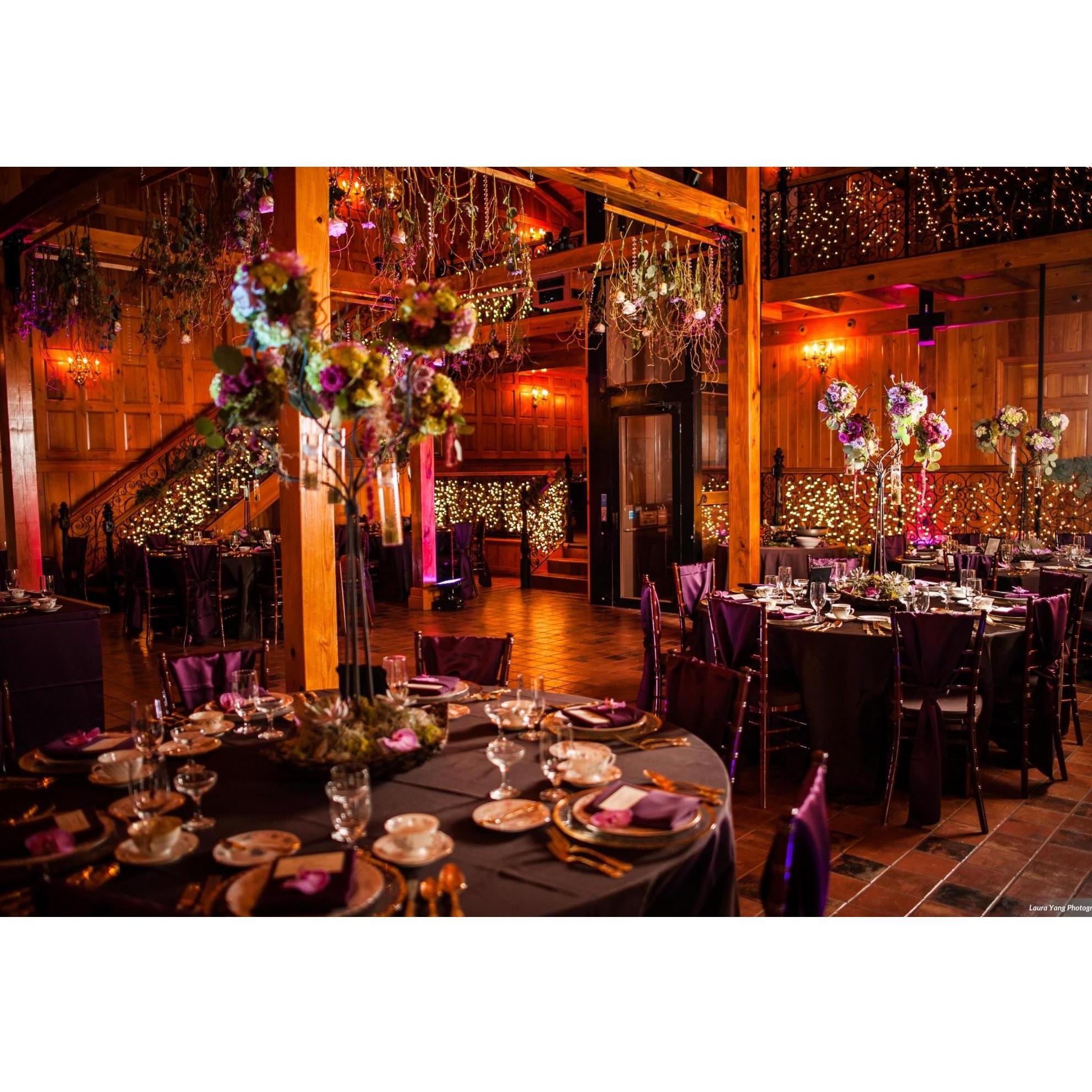 The "Tavern" where the reception will held.