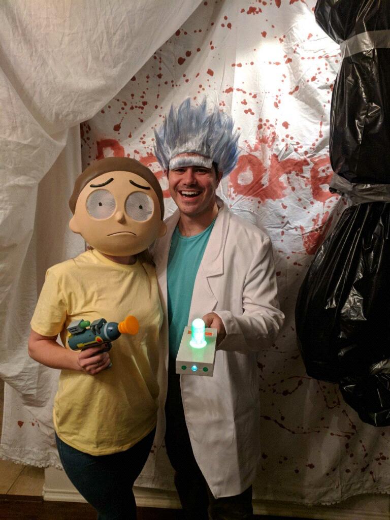Halloween 2017 - Rick and Morty
