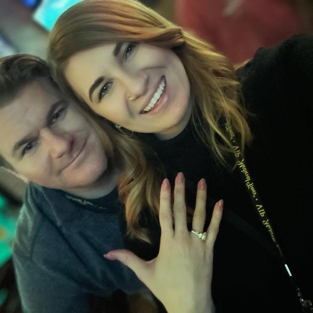 The night we got engaged
