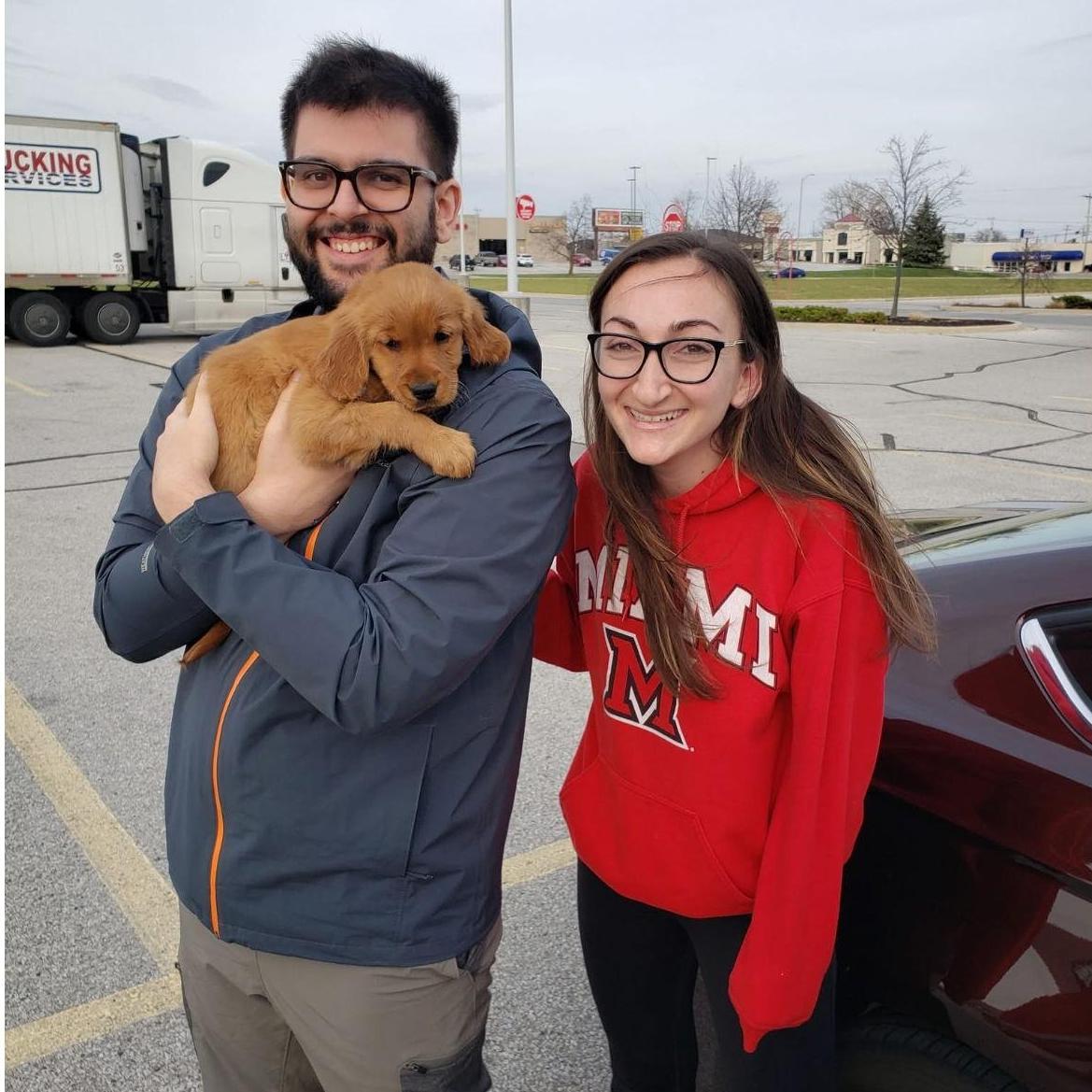 When we first got our dog Beans