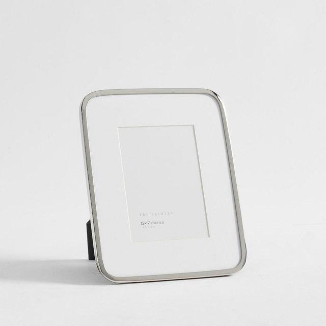 Radius Frame, 5"X7", Silver