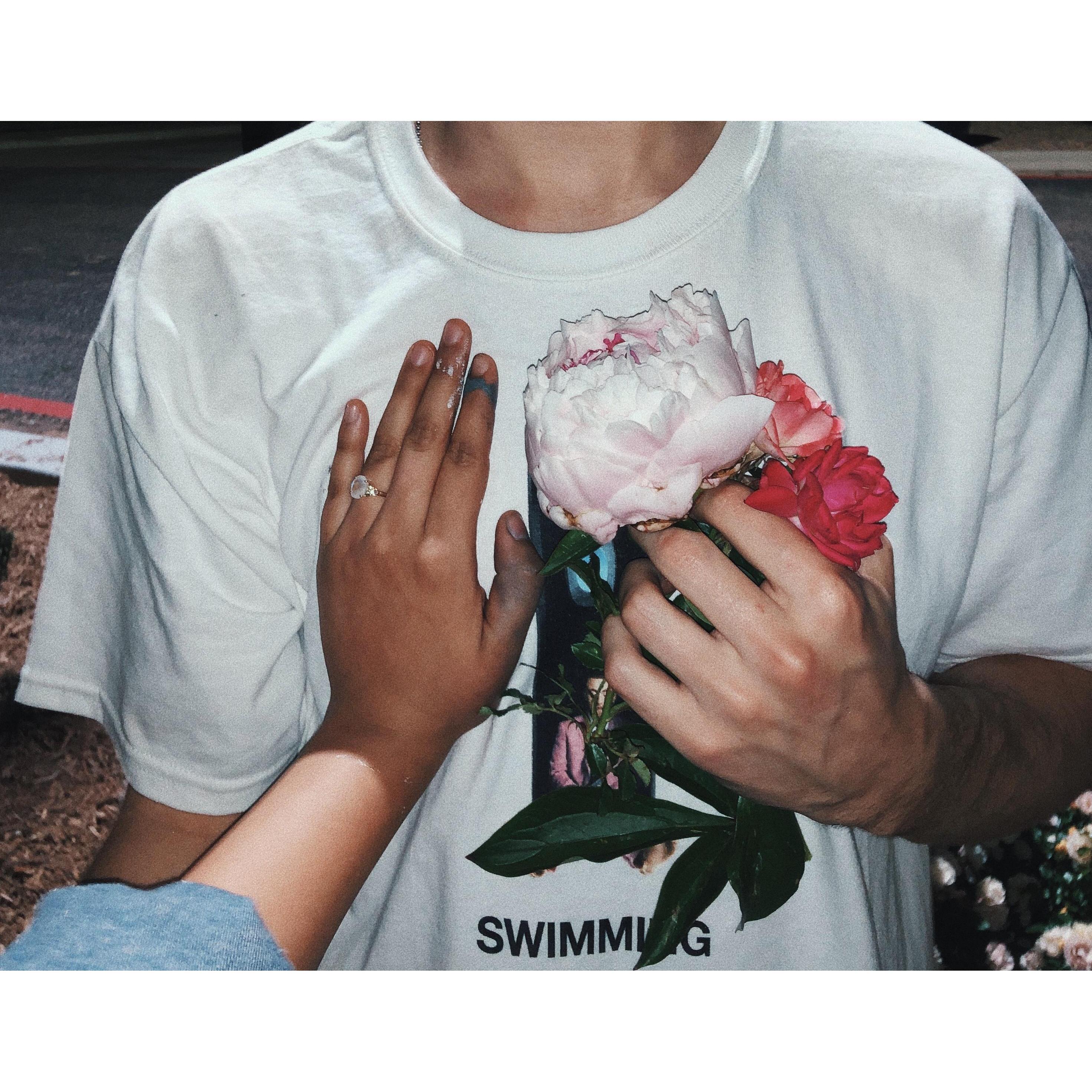 The night he proposed.
