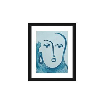 Blue Lady Wall Art