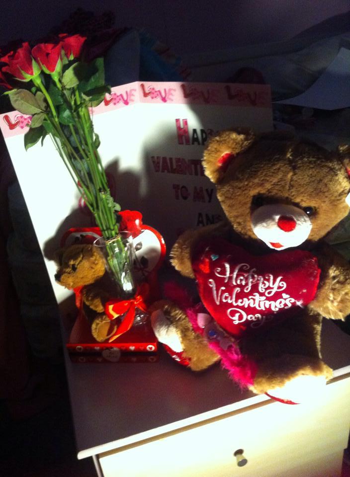our first valentines together