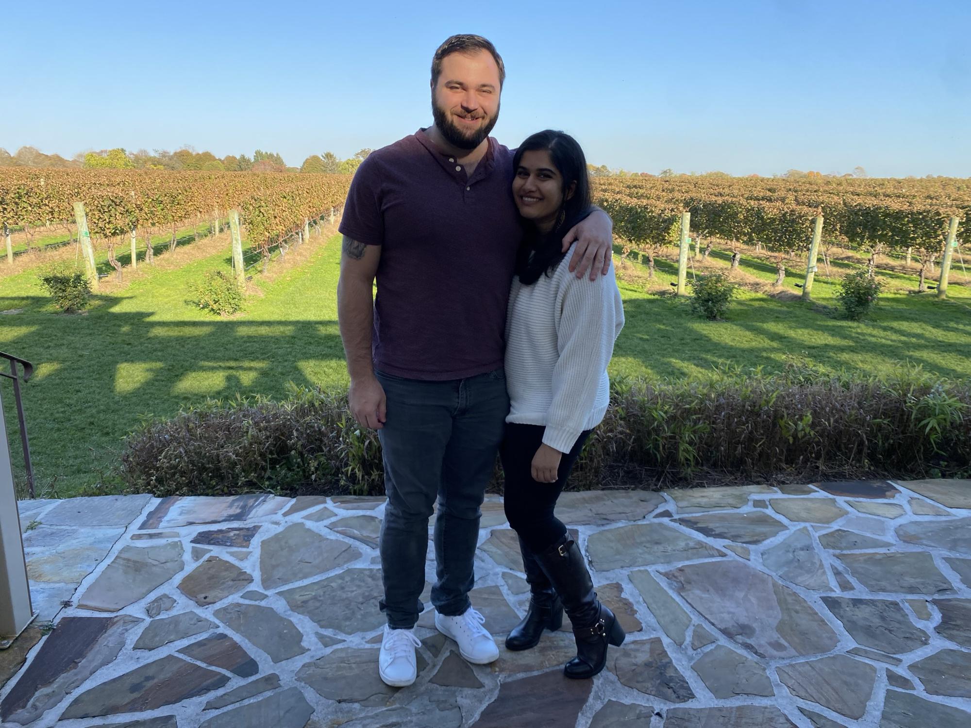 Wine Tasting then Apple Picking (10/2021)