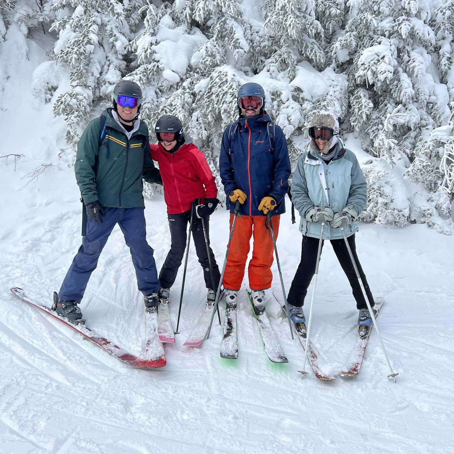 Killington with Alix's mom, Jill and Wiley's brother, Warner